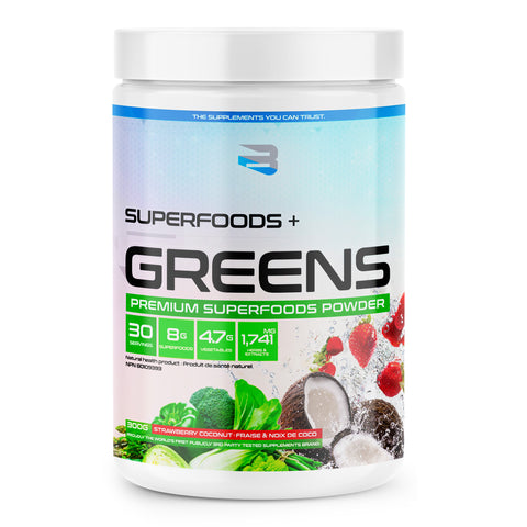 Believe Supplements - Superfoods + Greens - 300g - Shop Santé