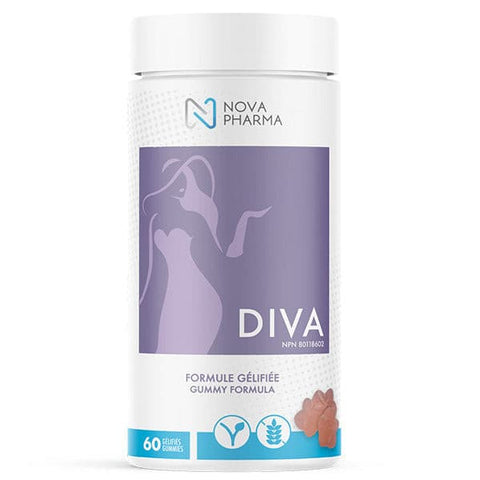 Nova Pharma - Diva Jujubes à la biotine (60 jujubes).