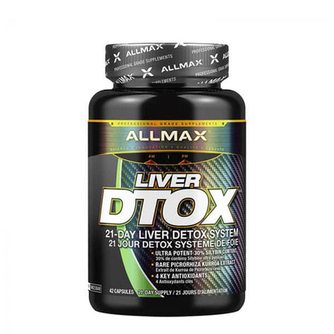 Allmax - Liver Dtox 42 Capsules.