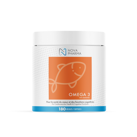 Nova Pharma - Oméga 3 (180 gélules).