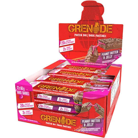 Grenade - Barre protéinée 60g.