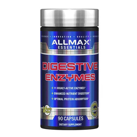 Allmax - Enzymes Digestives 90 capsules.